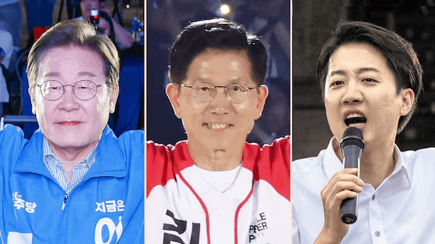 韩国大选今日开始 李在明强势领跑成焦点